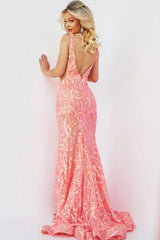 Long Sleeveless Formal Fitted Prom Gown by Jovani 22811
