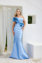 Terani Couture 2011E2424 One Shoulder Long Gown
