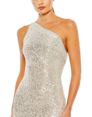 Prom Long One-Shoulder Formal Gown by Mac Duggal 26990