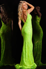 Jovani 36656 Prom Long Formal Mermaid Evening Gown
