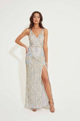 Primavera Couture 4299 Long Formal Beaded Evening Prom Dress