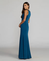 Long Formal Trumpet Evening Dress Trumpet Silhouette Mac Duggal 49093