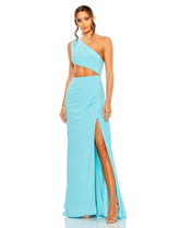 Prom Long One Shoulder Formal Gown One Shoulder & Formal Fit Mac Duggal 55975