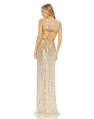 Long Sequin Formal Fitted Prom Dress Sequin Fitted Long Prom Mac Duggal 5685