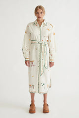 PARAISO BELTED SHIRT DRESS
