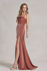 Nox Anabel E1068 Long Formal Fitted Prom Dress