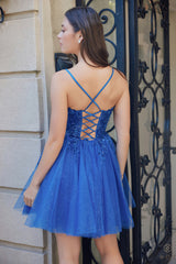 Nox Anabel E902 Short Cocktail Glitter Homecoming Dress