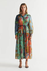 JUNO MIDI SHIRT DRESS