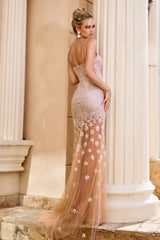 Portia and Scarlett PS24522 Long Beaded Prom Dress
