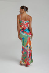 SIREN DRESS - ROYAL MONTAGE