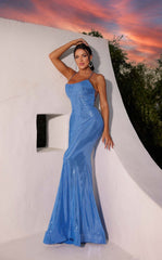Terani Couture 241P2135 Sequins Long Formal Prom Fitted Dress