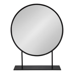 Rouen Round Metal Table Mirror
