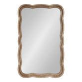 Hatherleigh Scallop Wood Wall Mirror
