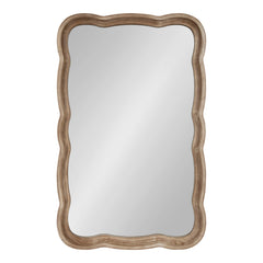 Hatherleigh Scallop Wood Wall Mirror