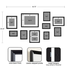Adlynn Glam Wall Picture Frame Set