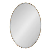 Elmora Fluted Oval Wall Mirror