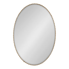 Elmora Fluted Oval Wall Mirror