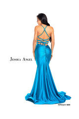Jessica Angel Long Formal Fitted Dress 910