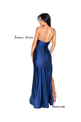 Jessica Angel Spaghetti Strap Long Formal Dress 880