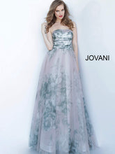 Jovani 4434 Long Formal Printed Dress