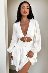 Kari Dress - White