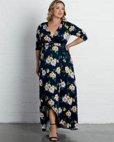 Kiyonna Long Formal Maxi Dress