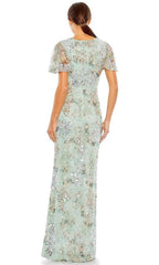 Formal Short Sleeve Dress Short Sleeves Mac Duggal 93749
