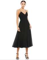 Long Formal Spaghetti Strap Dress Spaghetti Straps Mac Duggal 70099