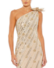 Long One-Shoulder Formal Dress by Mac Duggal 93739