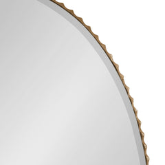 Elmora Fluted Oval Wall Mirror