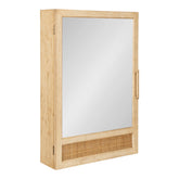 Ori Rattan Mirror Vanity Cabinet