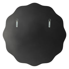Viona Round Scalloped Mirror