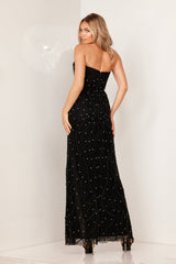 Aleta 1148 Prom Fitted Long Formal Beaded Evening Gown