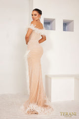 Terani Couture 241E2449 Long Evening Fitted Formal Dress