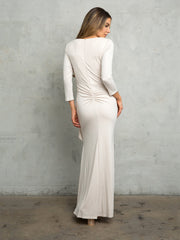 Eva Fashion 3472 Glitter Long Mother of the Bride Formal Dress