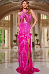 Jovani 40108 Beaded Long Mermaid Formal Prom Dress