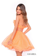 Amarra 88038 Homecoming A Line Short Cocktail Dress