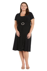 Plus Size Short Dress Short R&M Richards 9881W