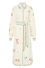 PARAISO BELTED SHIRT DRESS