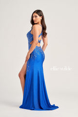 Ellie Wilde EW35063 Long Formal Glitter Evening Prom Gown