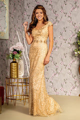 Long Mermaid Mother of the Bride Formal Dress