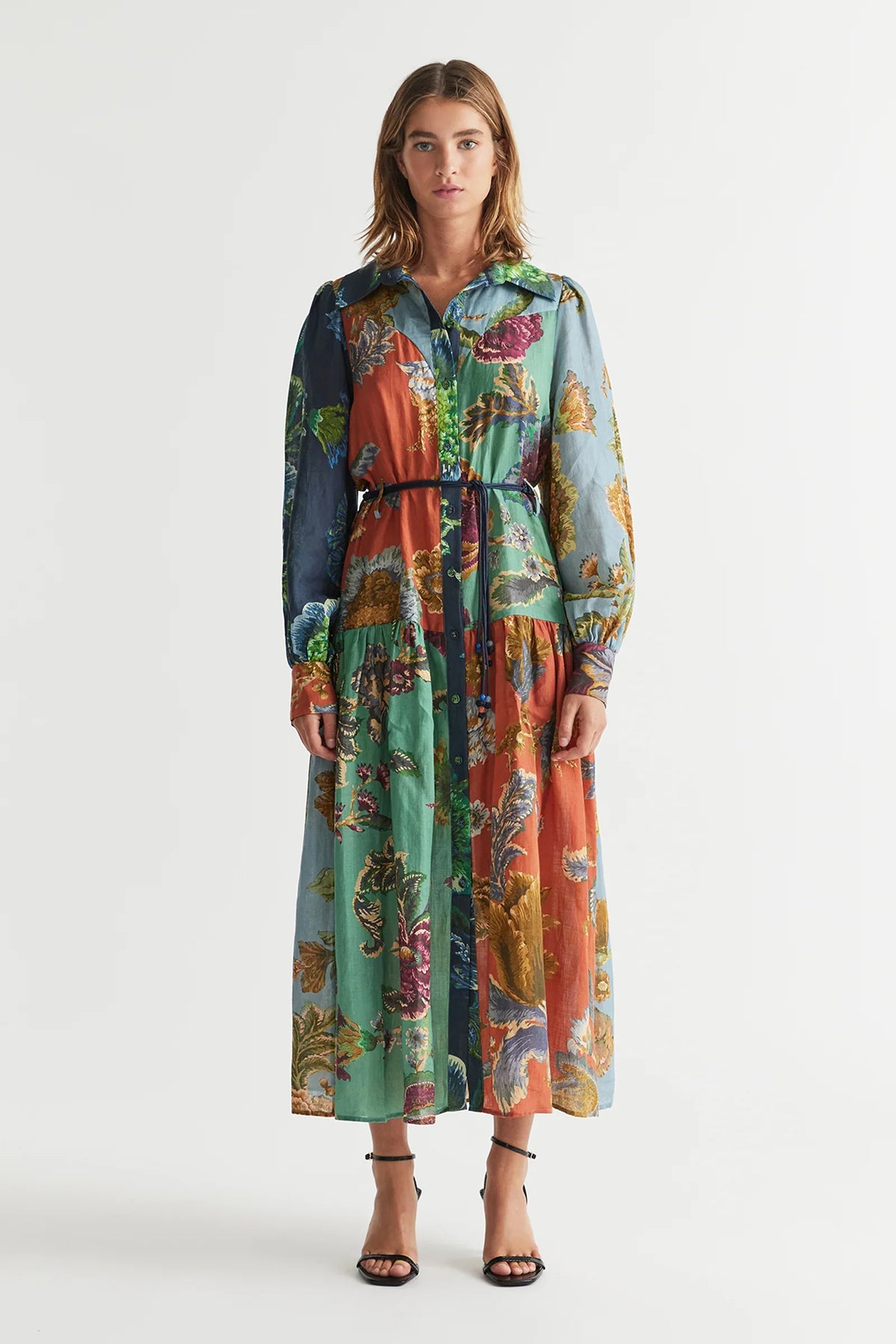 JUNO MIDI SHIRT DRESS