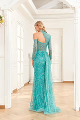 High Couture NR2222 Long Formal Fitted Prom Dress