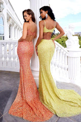 Portia and Scarlett PS22442C Long Spaghetti Strap Prom Gown