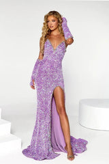 Portia and Scarlett PS23680 Long Fitted Strapless Prom Gown