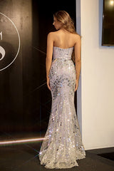 Portia and Scarlett PS24315 Formal Beaded Long Prom Dress