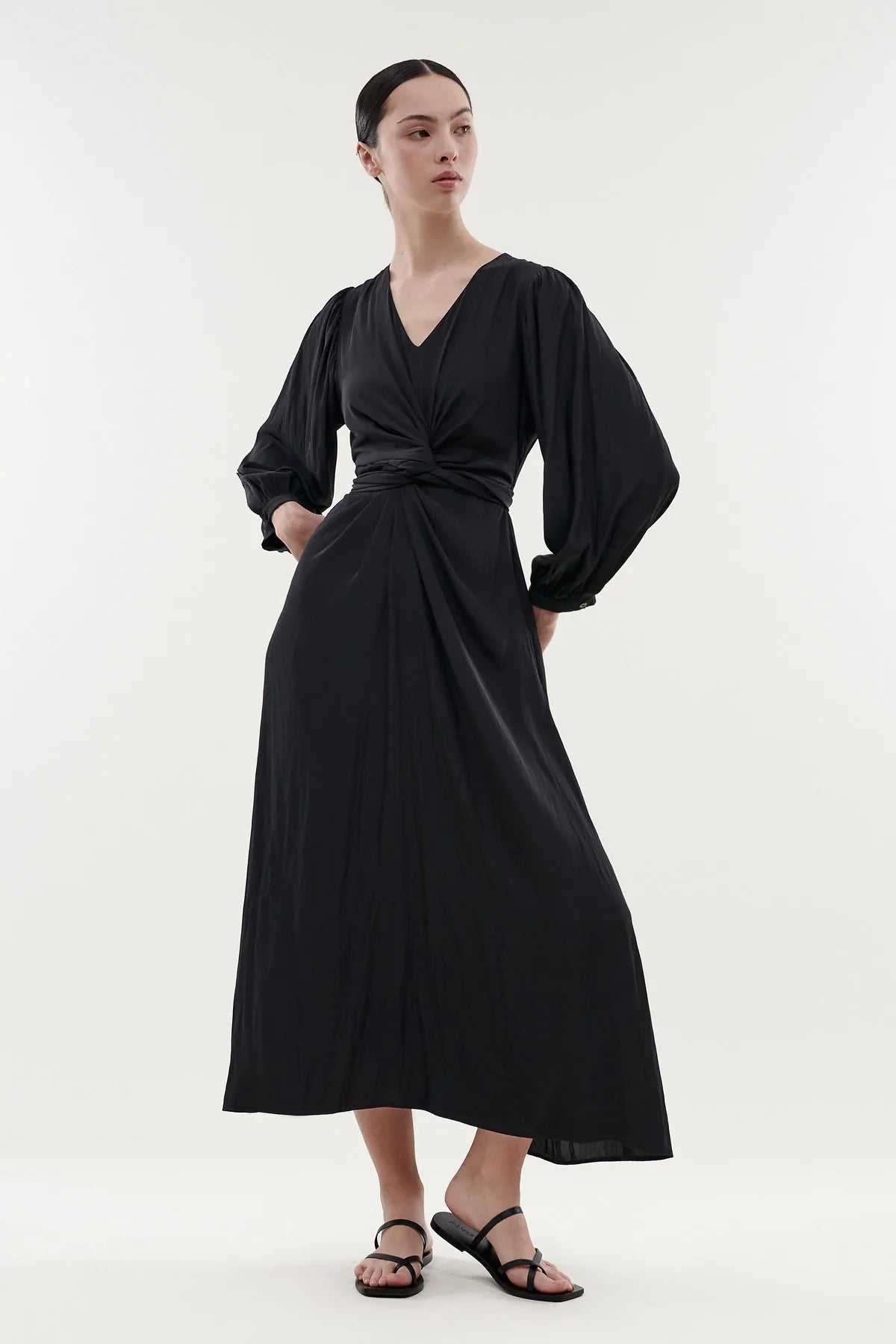 Gratis L/S Dress- Coal