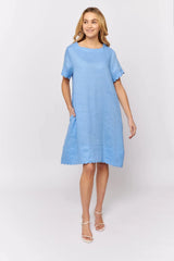 Mod Dress- Periwinkle