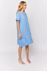 Mod Dress- Periwinkle