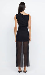 JULIEN ASYM MAXI DRESS